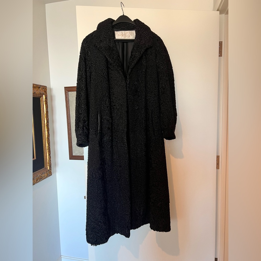 Elegant and classic full length Persian fur coat